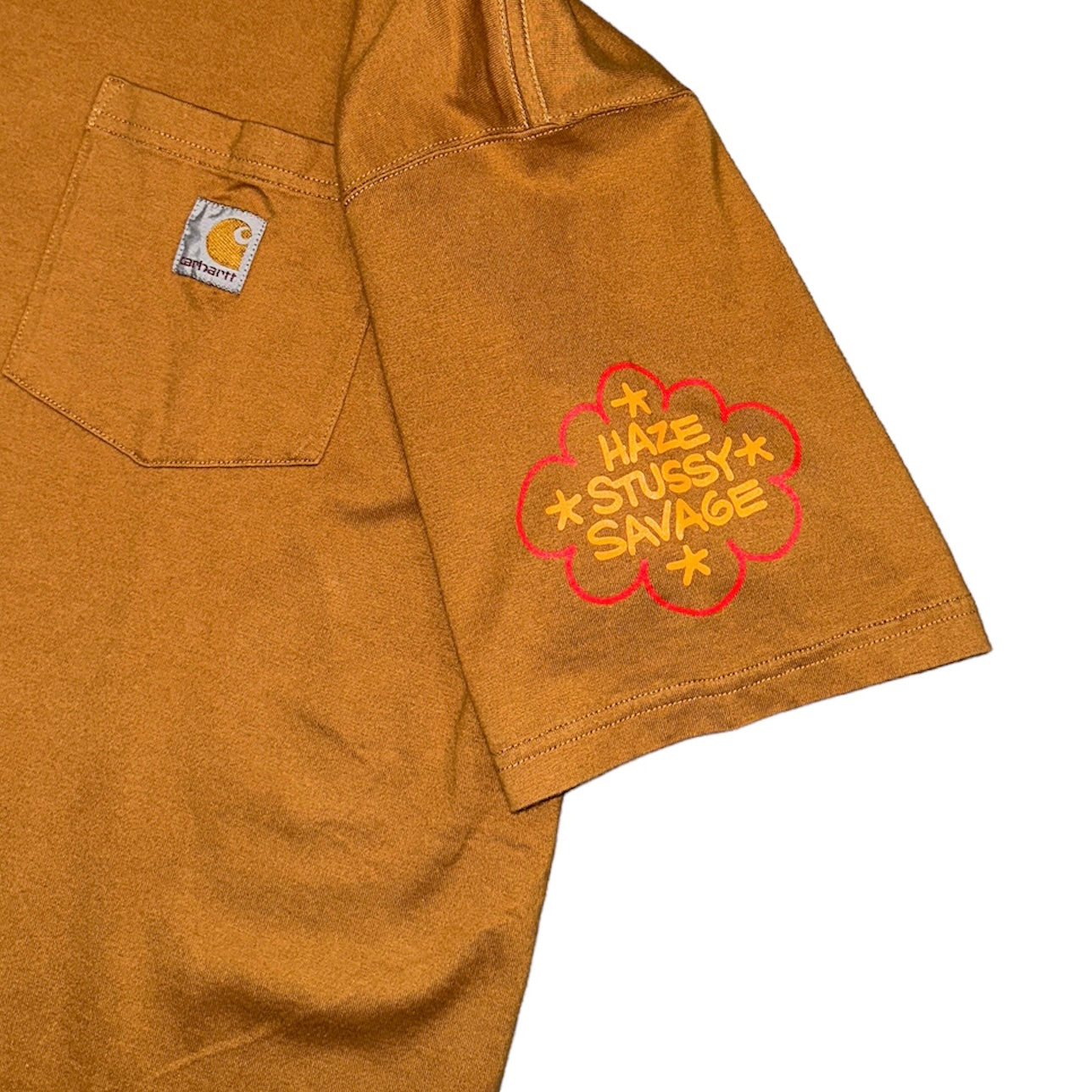 STUSSY × HAZE × CARHARTT × SAVAGE / GRAPHIC T-SHIRT