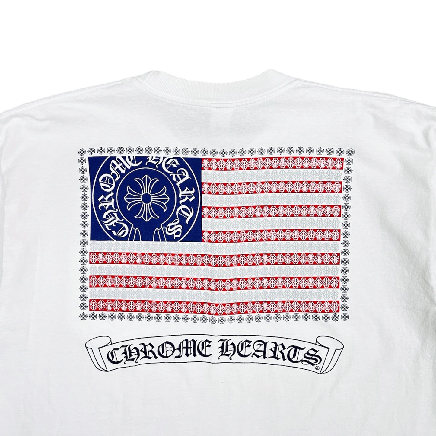 CHROME HEARTS / USA FLAG T-SHIRT