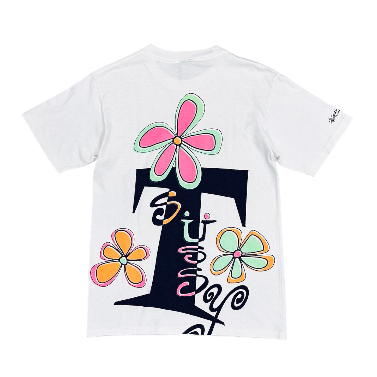 STUSSY × HECTIC / GRAPHIC T-SHIRT